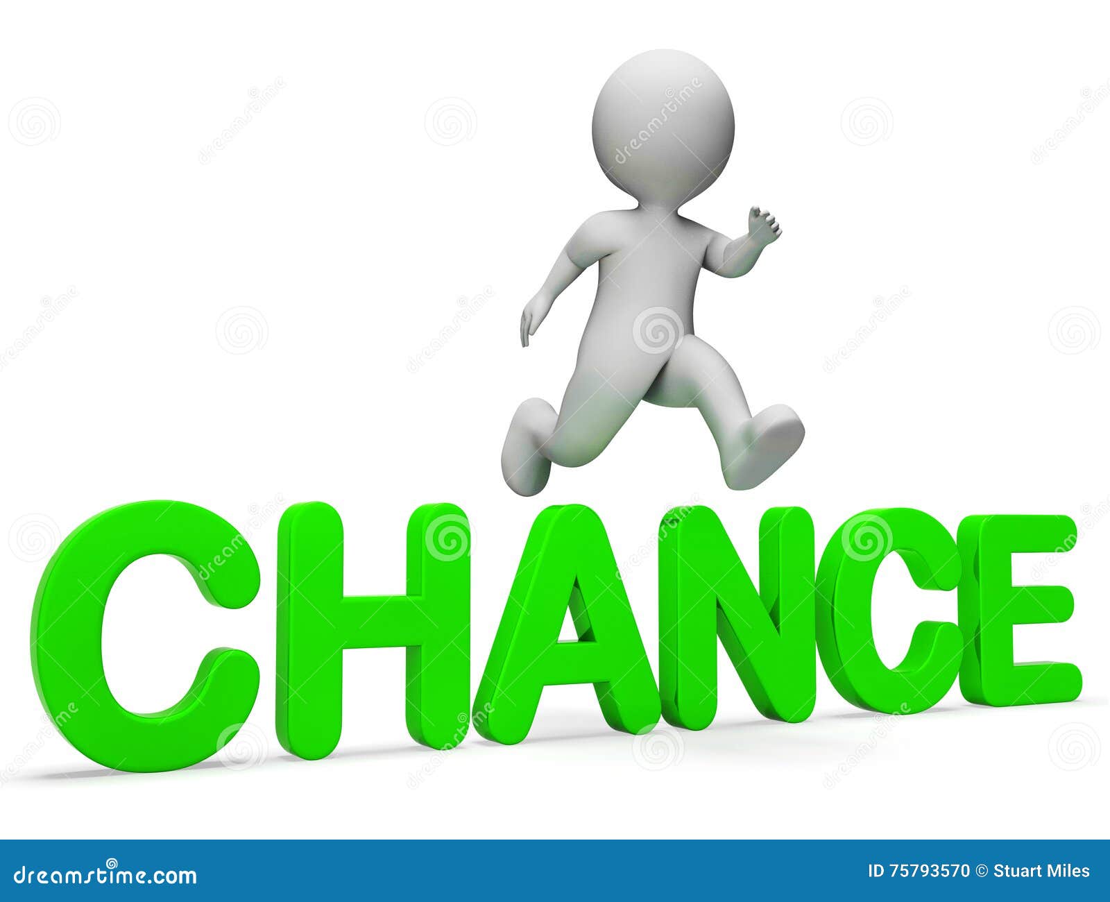 A Possibilidade Obtém Representa a Probabilidade Possível E Que Tem a Rendição 3d Ilustração