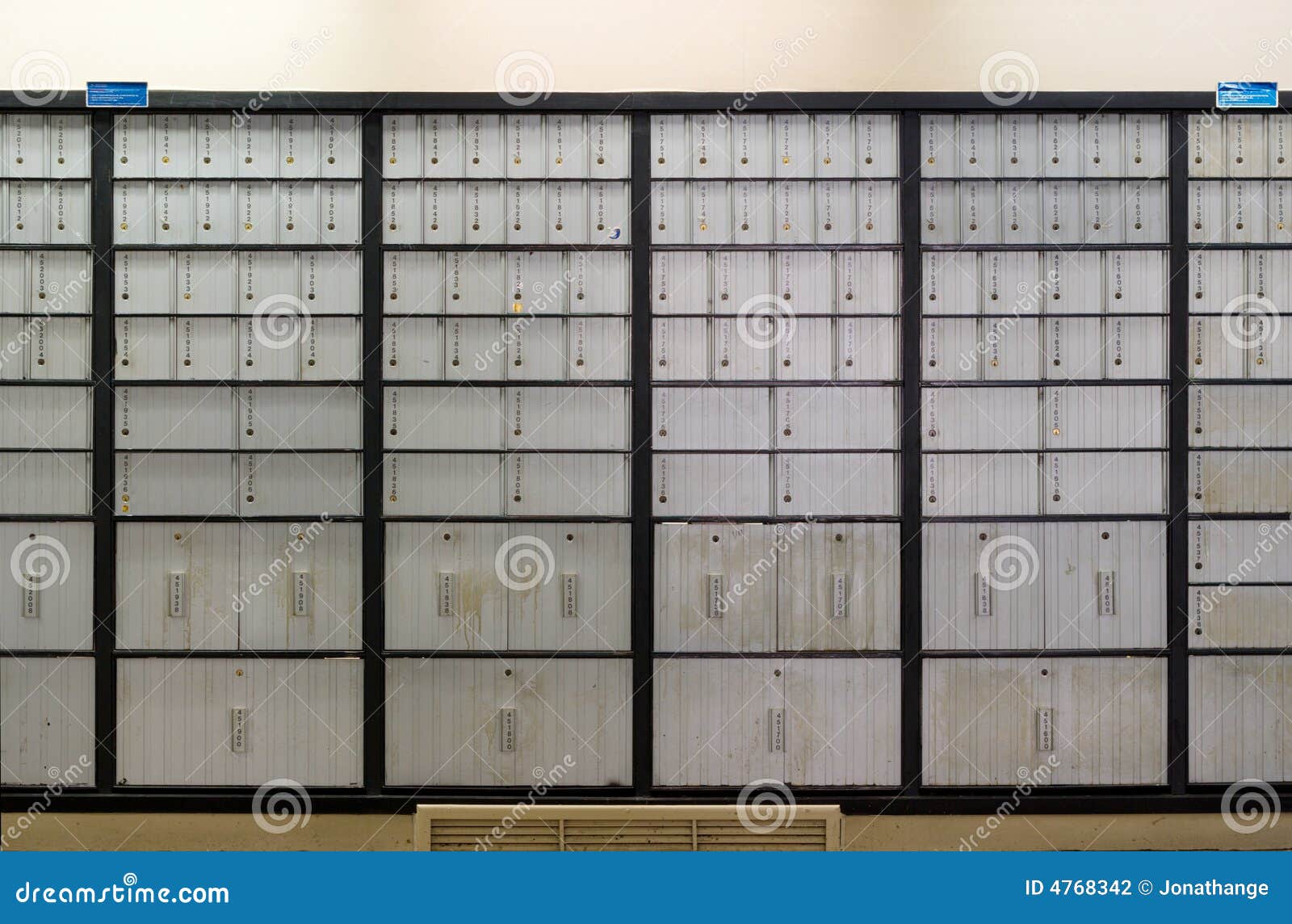 Post Office Boxes stock photo. Image of mail, postbox - 4768342
