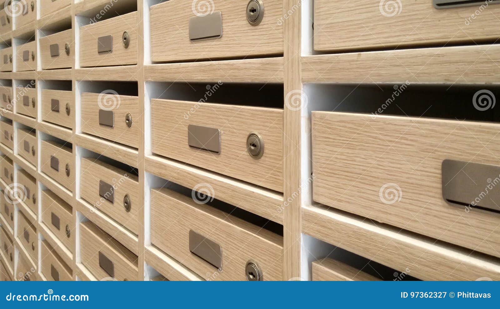 Post office boxes stock image. Image of picking, post 97362327