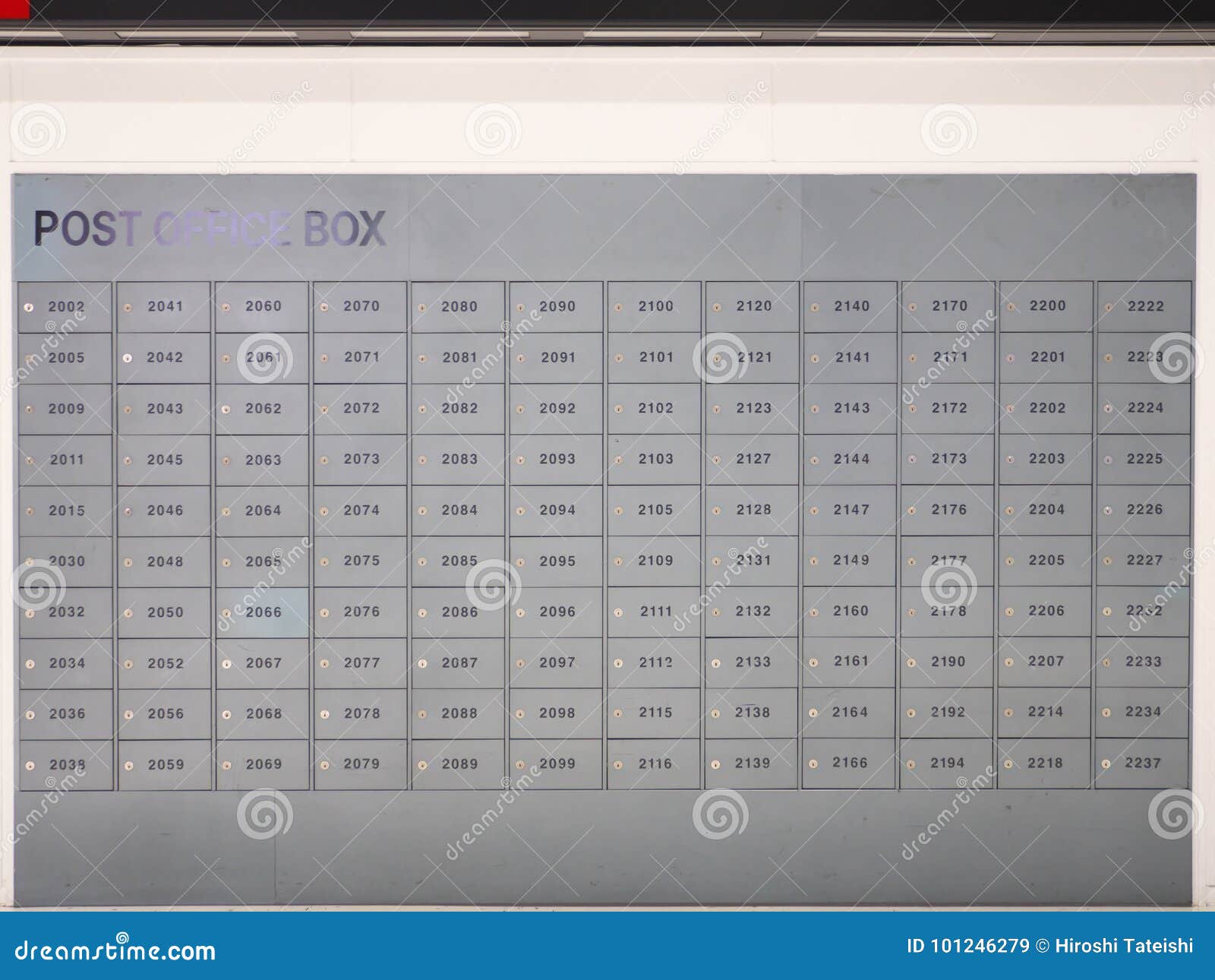 Post Office Boxes At Narita Airport Terminal 2 Early In The Morning Stock Image Image Of Terminal Traveler