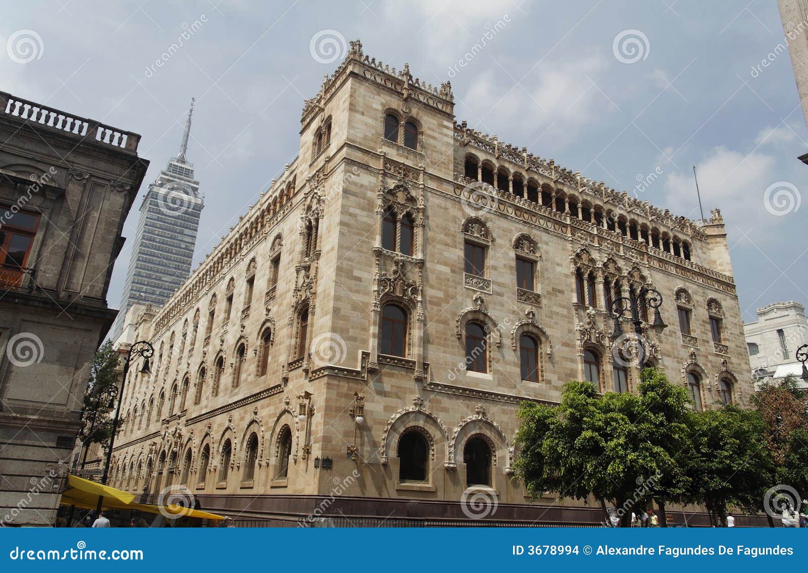 Post Office in Mexico City stock photo. Image of downtown 3678994