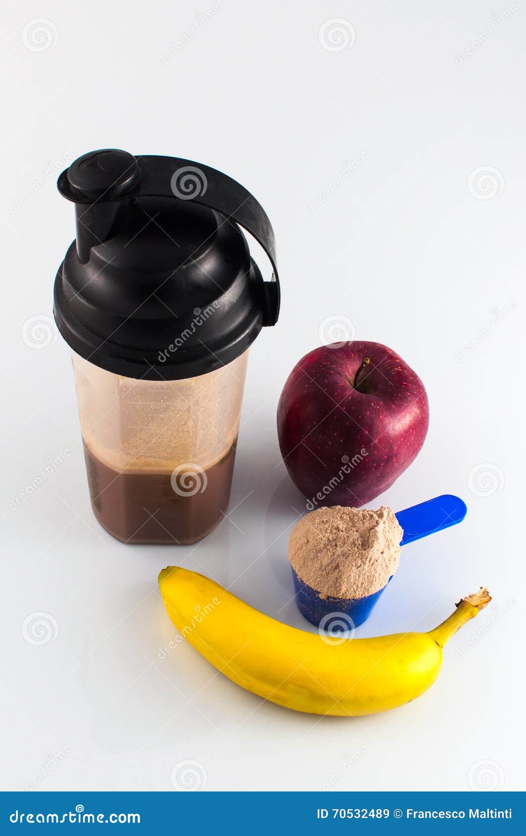 Post Workout Meal with Whey Stock Image Image of nutrition, healthy 70532489