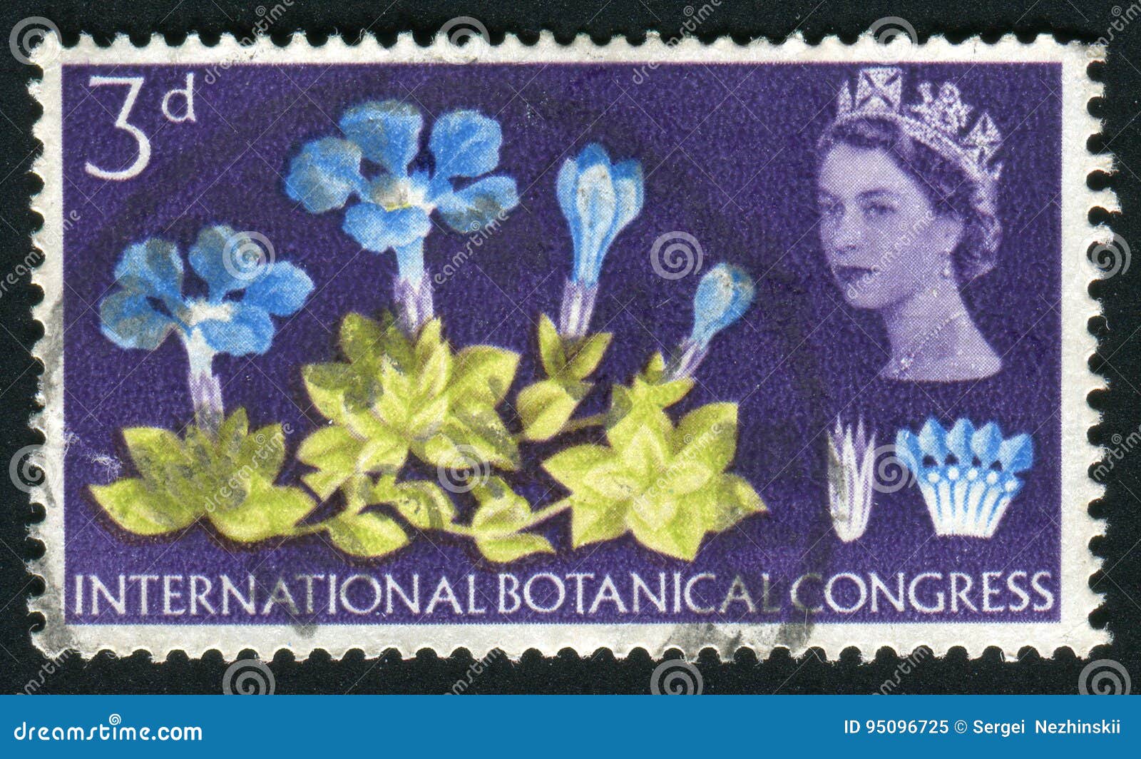 Postage stamp editorial image. Image of postmark, card 95096725