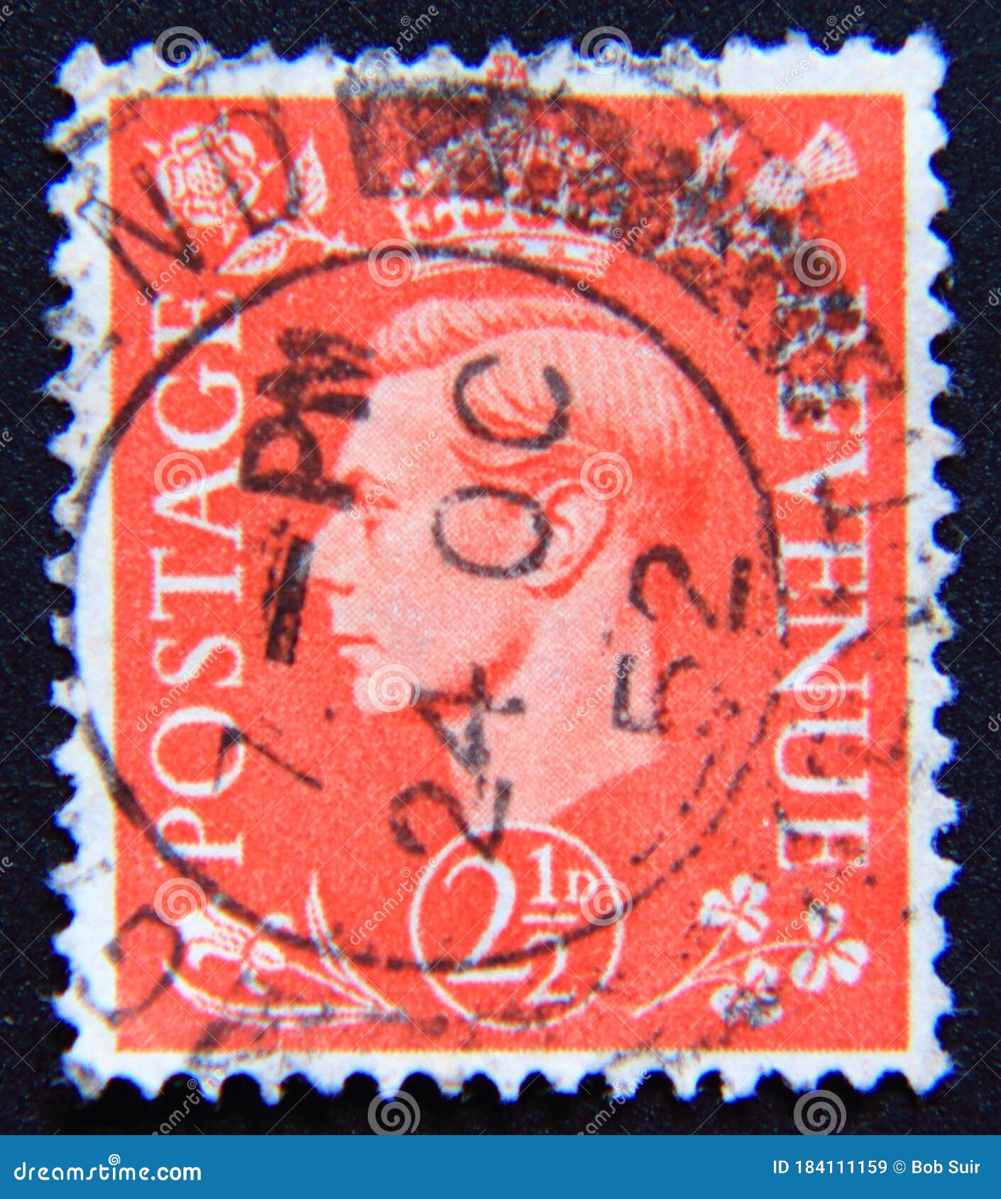 Postage Stamp United Kingdom of Great Britain, 1951, King George VI