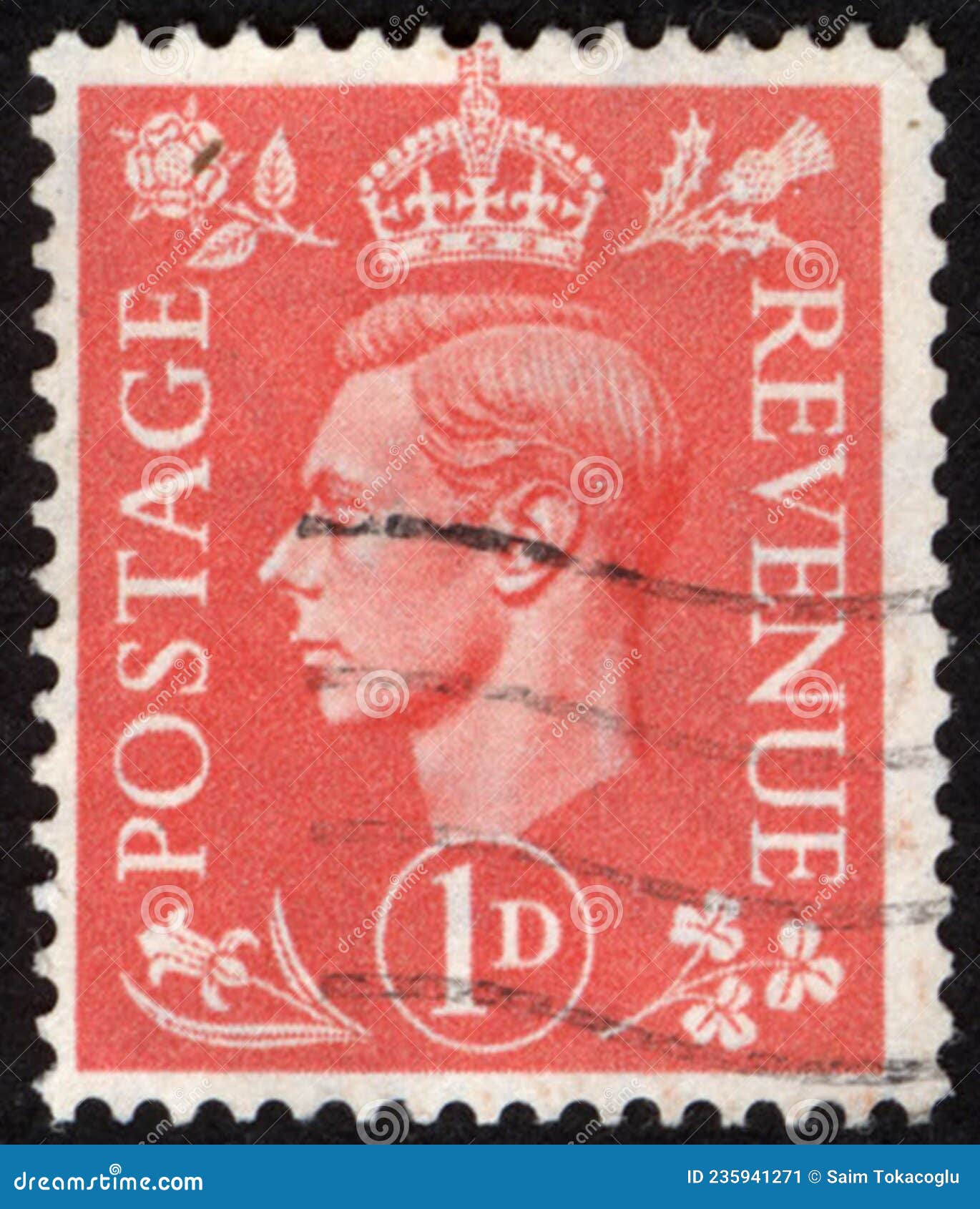 Postage Stamps of the England. Editorial Photo Image of postal, vintage 235941271