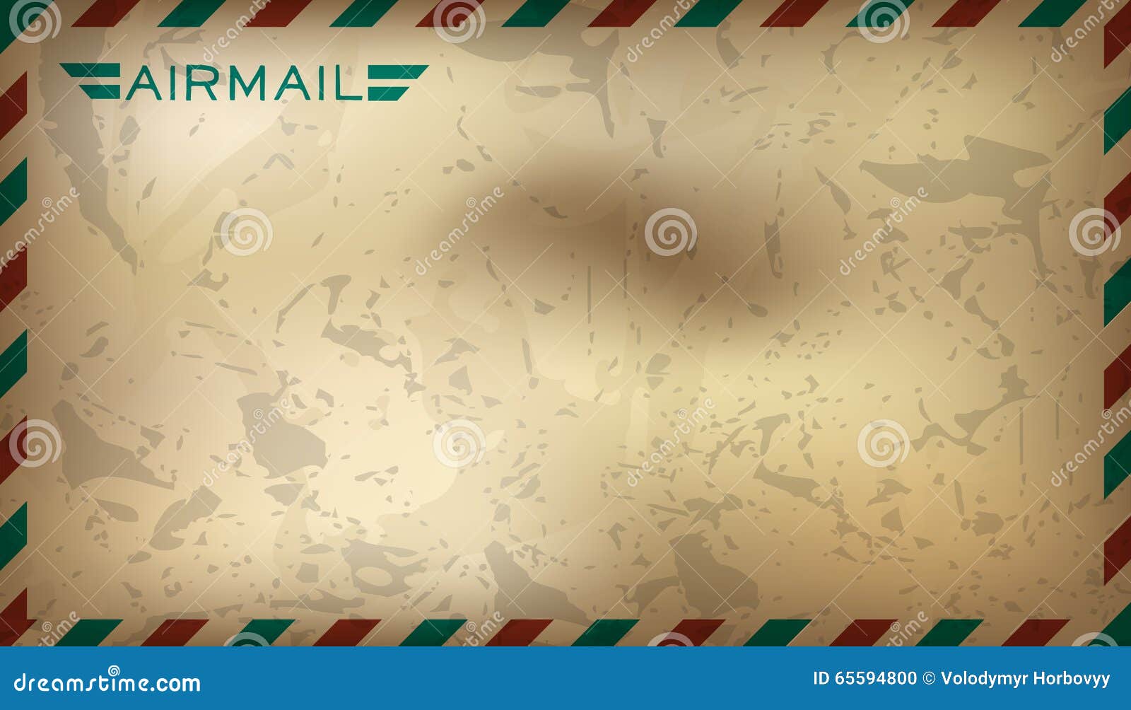 Postal Background. Vector Illustration Stock Vector Illustration of