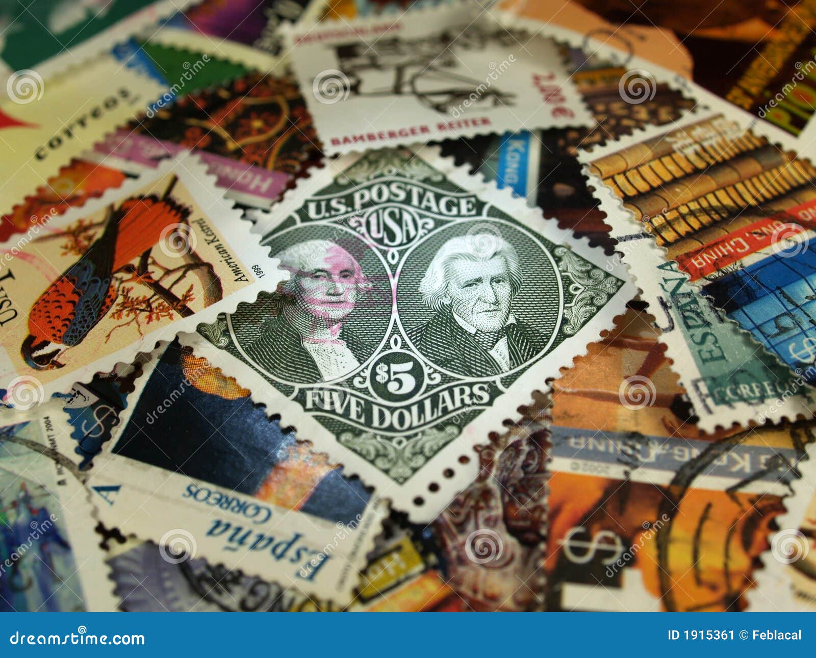 Postal stamps editorial photo. Image of magazine, mailed 1915361