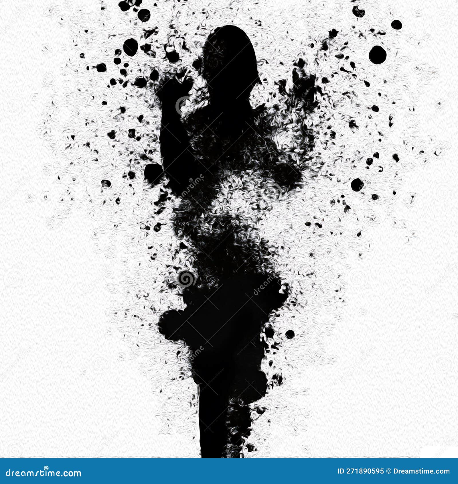 Poster Drawing Man . Vector RoyaltyFree Stock Image CartoonDealer