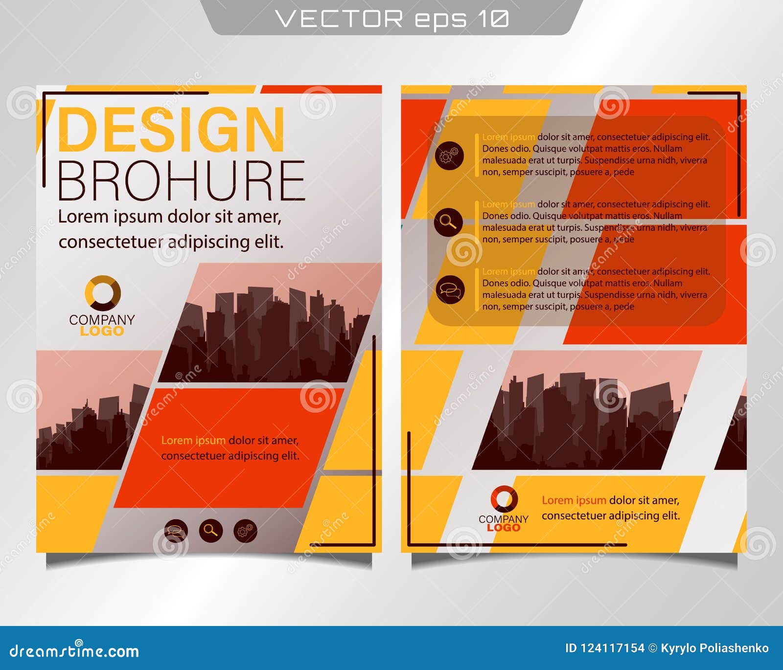 poster flyer pamphlet stock vector illustration of ideas 124117154 pamphlet brochure