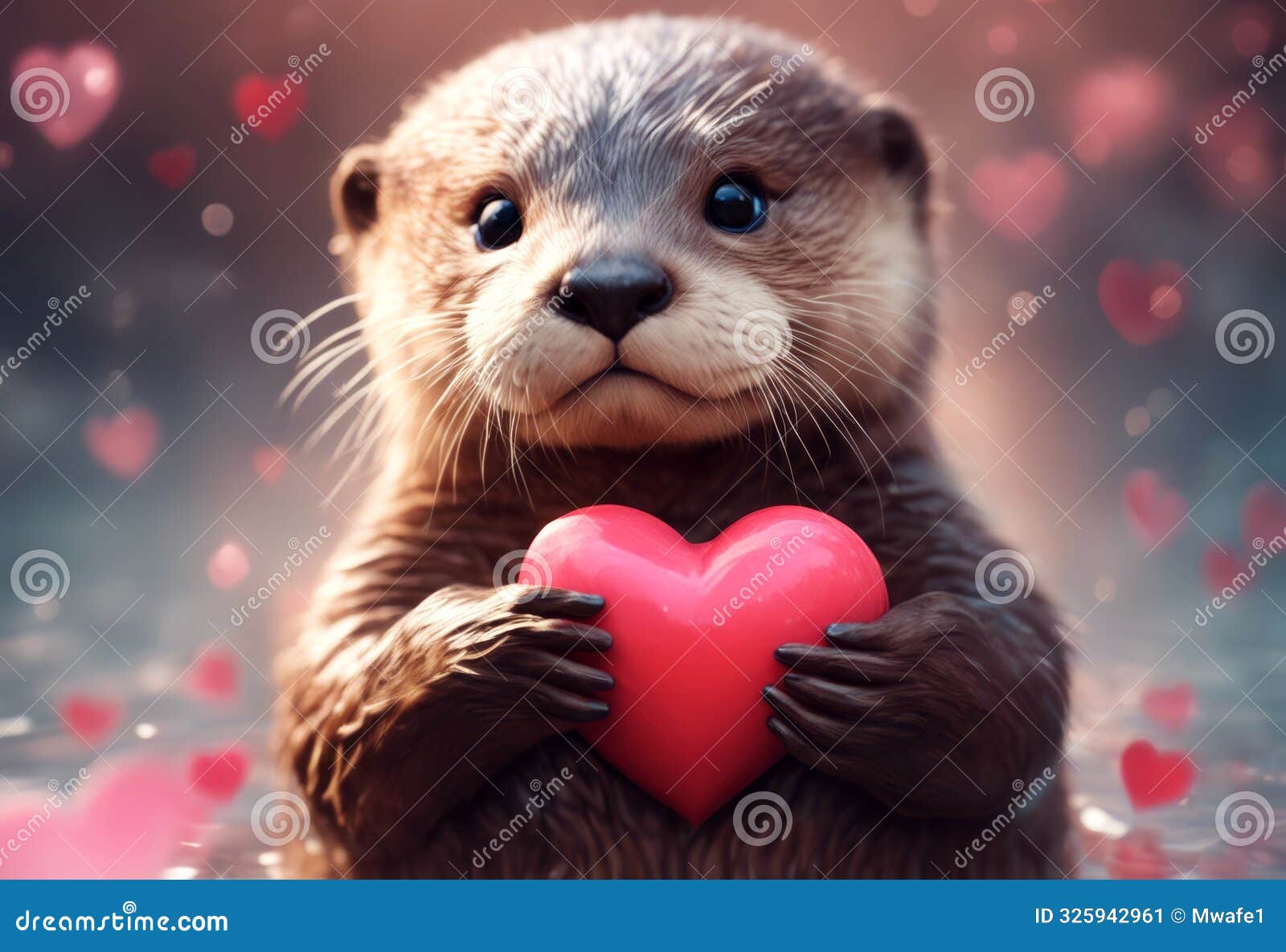 poster graphic creative art nubes friendship animal valentine  beautiful s ai colourful day generative colours pet