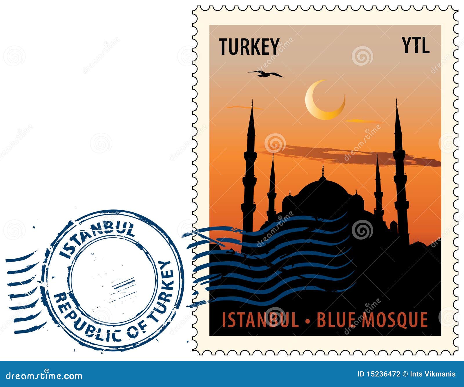 postmark from istanbul