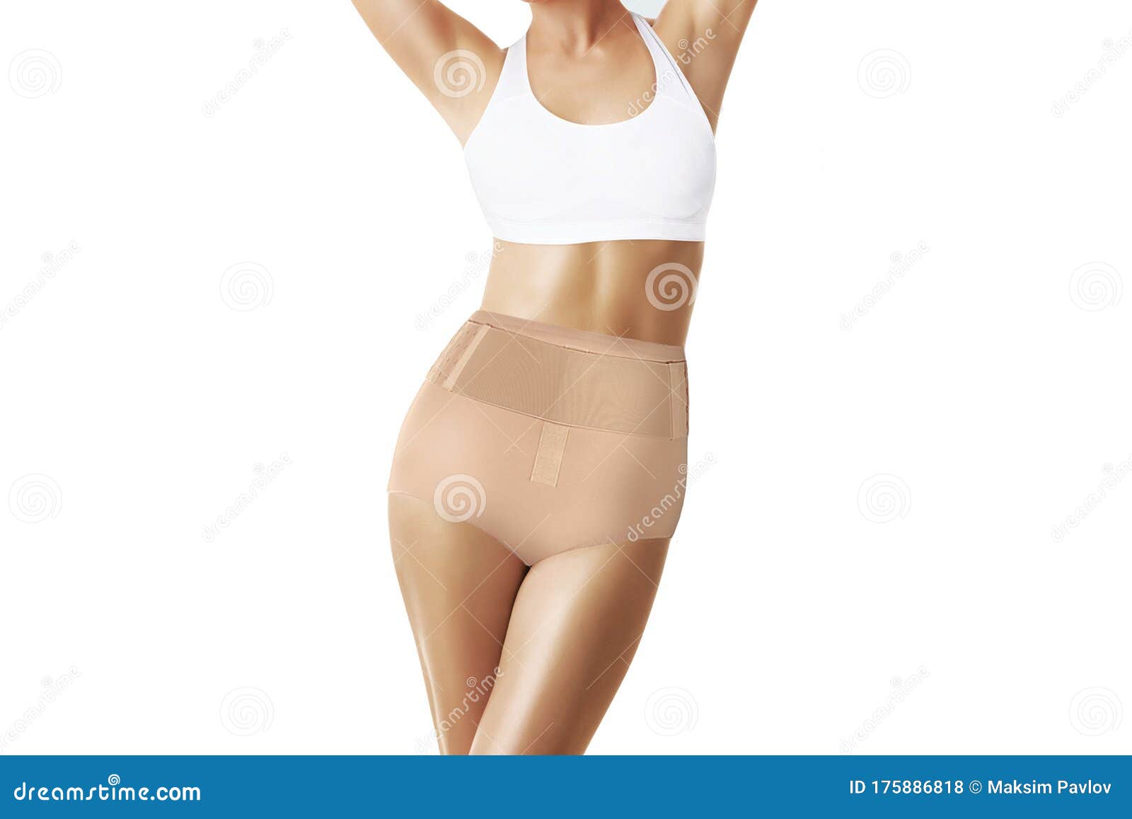 Postnatal Bandage. Medical Compression Underwear Stock Photo - Image of  pregnancy, osteoarthritis: 175886818