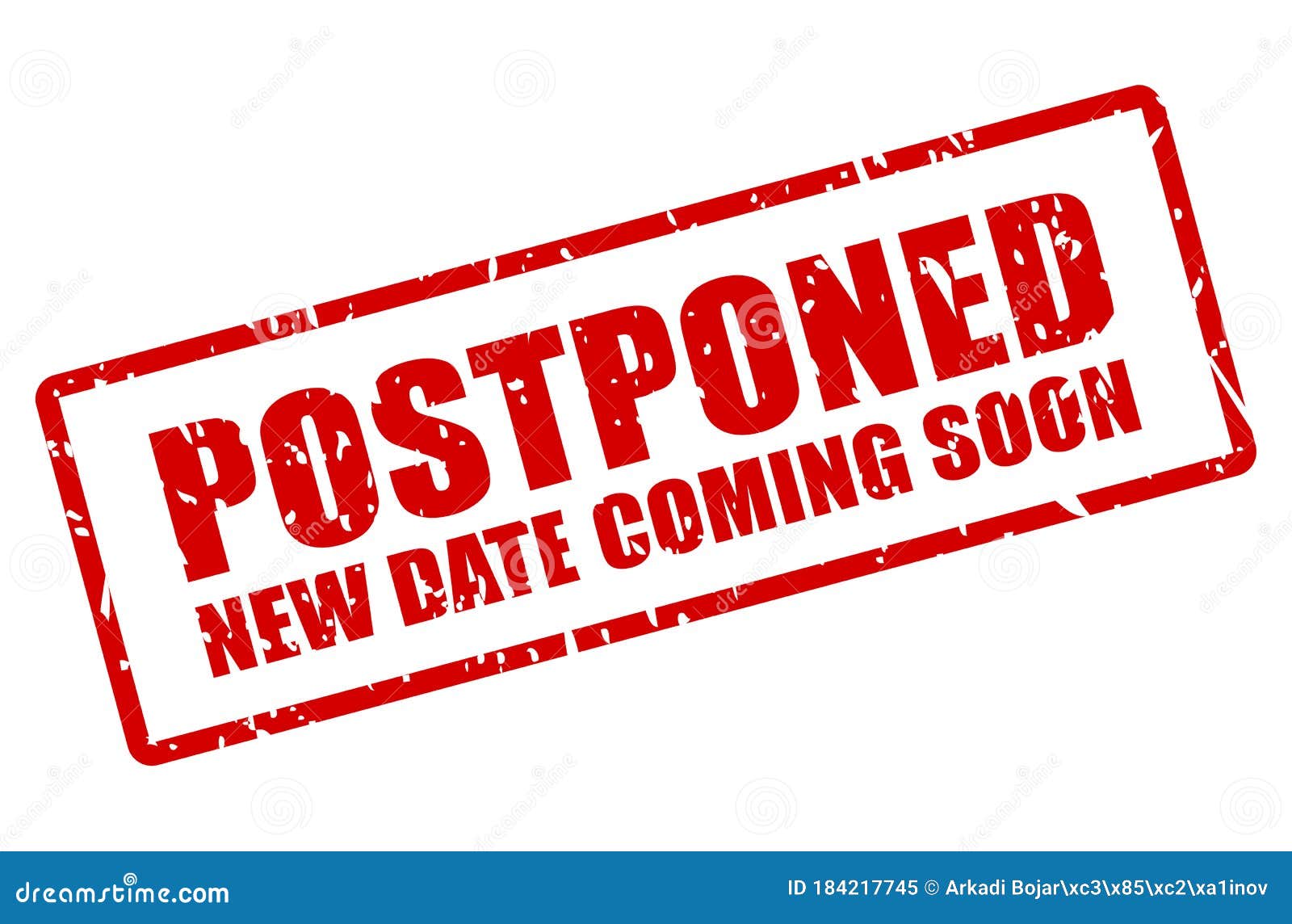 postponed stamp