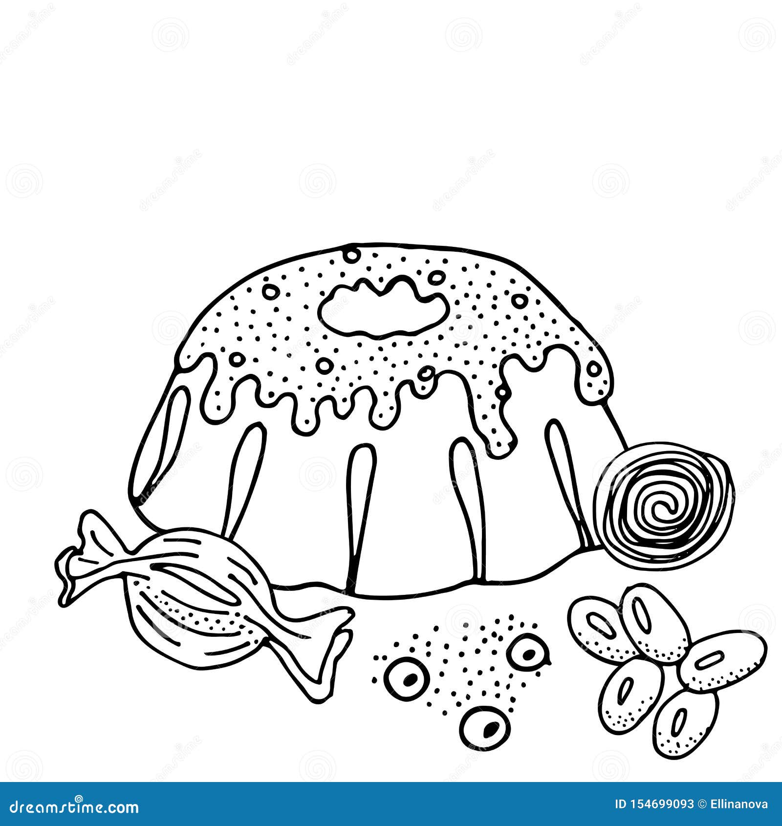 Postre Dulce Para El Libro De Colorear O La Página Ilustración del Vector - Ilustración de trazado, modelo: 154699093 Postre Dulce Para El Libro De Colorear O La Página Ilustración del Vector - Ilustración de trazado, modelo: 154699093