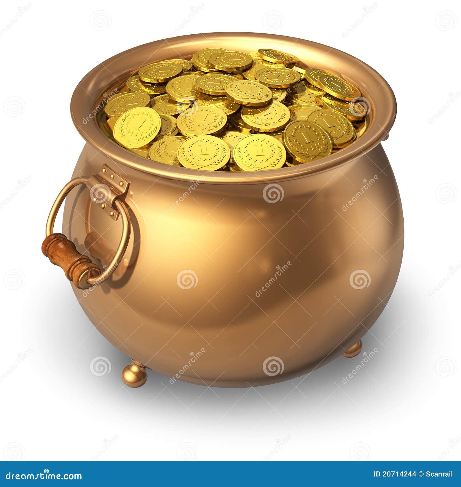 Free clip art Pot of Gold by casino