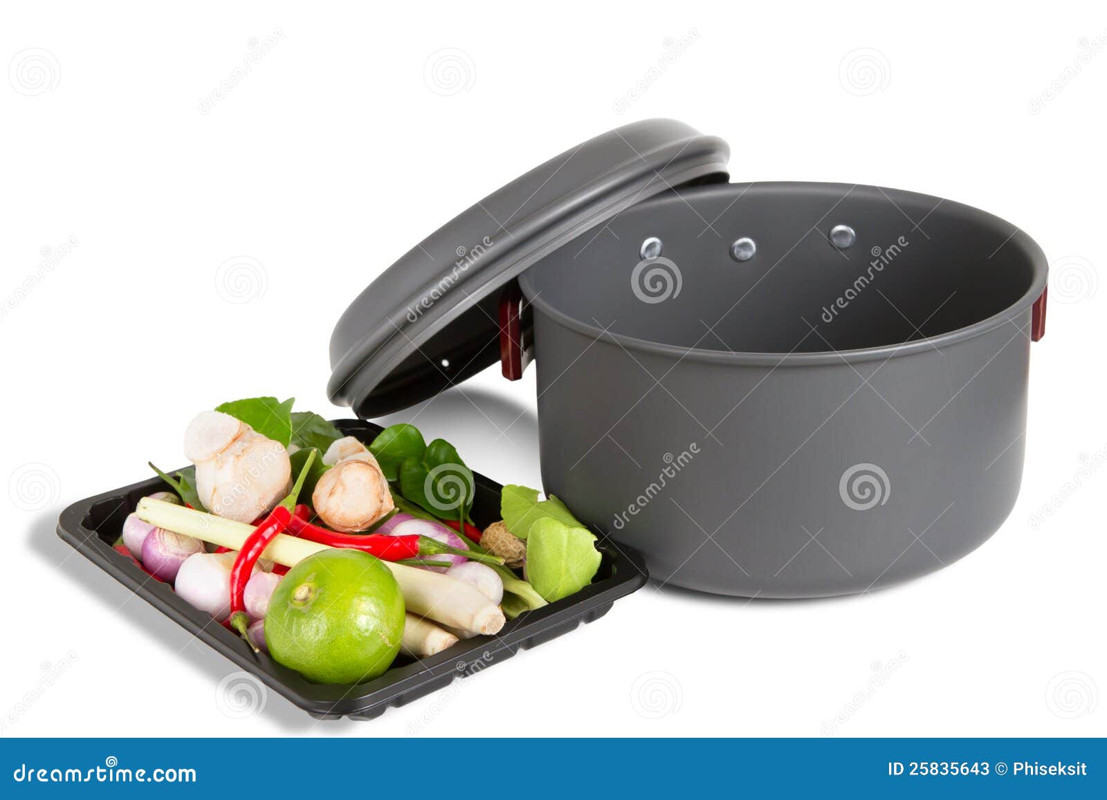 Pot Outdoor Camping Cooking Stock Image Image of camp, boiling 25835643