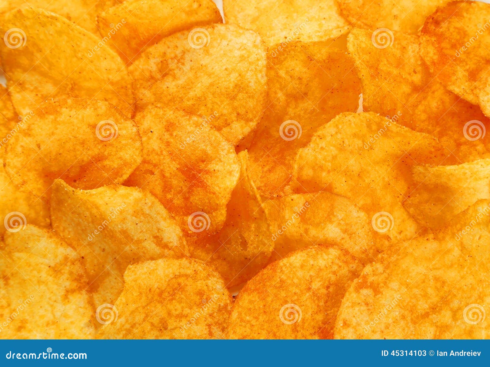 Potato Chip Background, Close Up Stock Image Image of cracker, salt