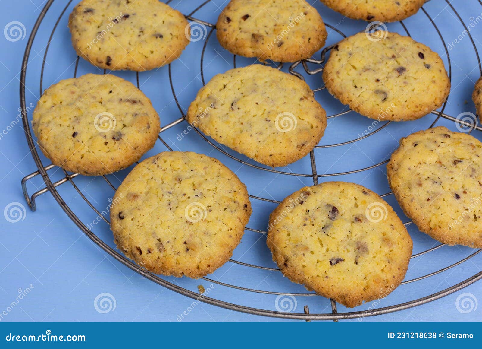 Potato Chip and Pecan Nuts Cookies Stock Photo Image of cookies