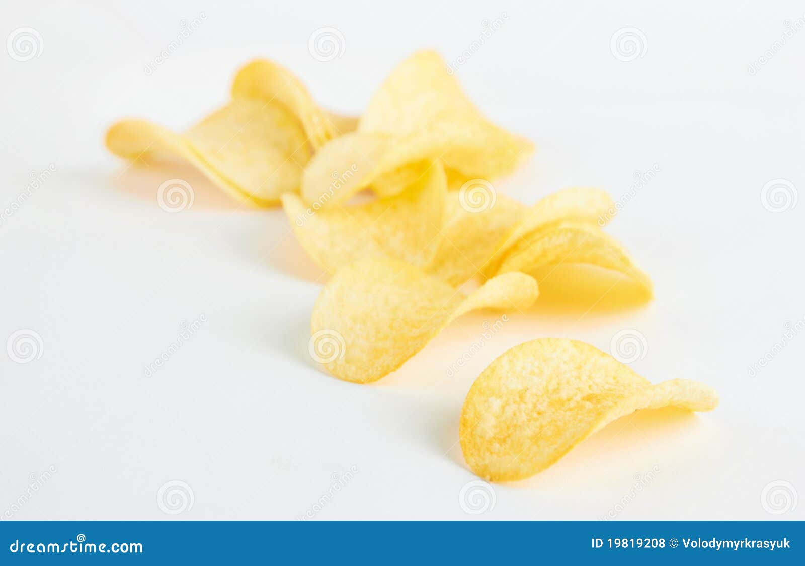 Potato chips stock photo. Image of cooked, kettle, fattening 19819208