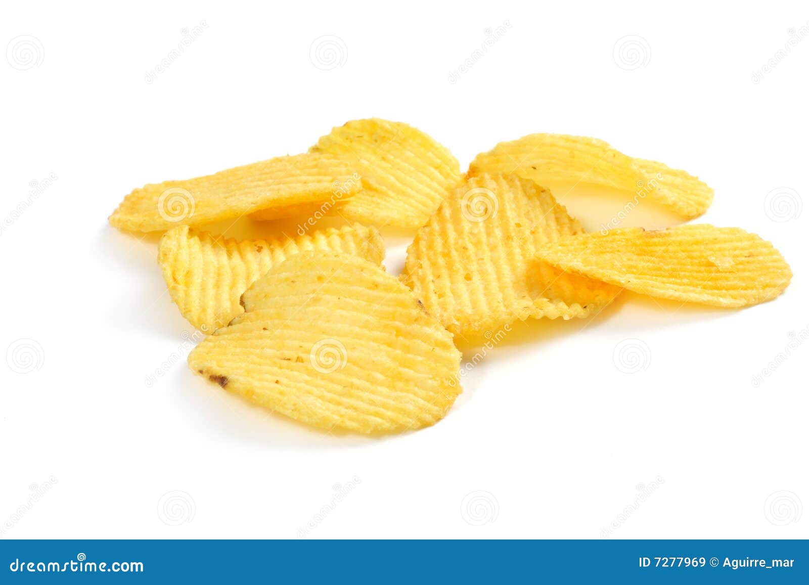Potato chips stock image. Image of crunchy, stack, thin 7277969