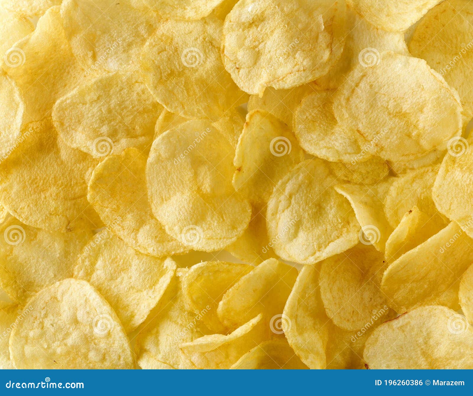 Potato chips background stock photo. Image of crunchy 196260386