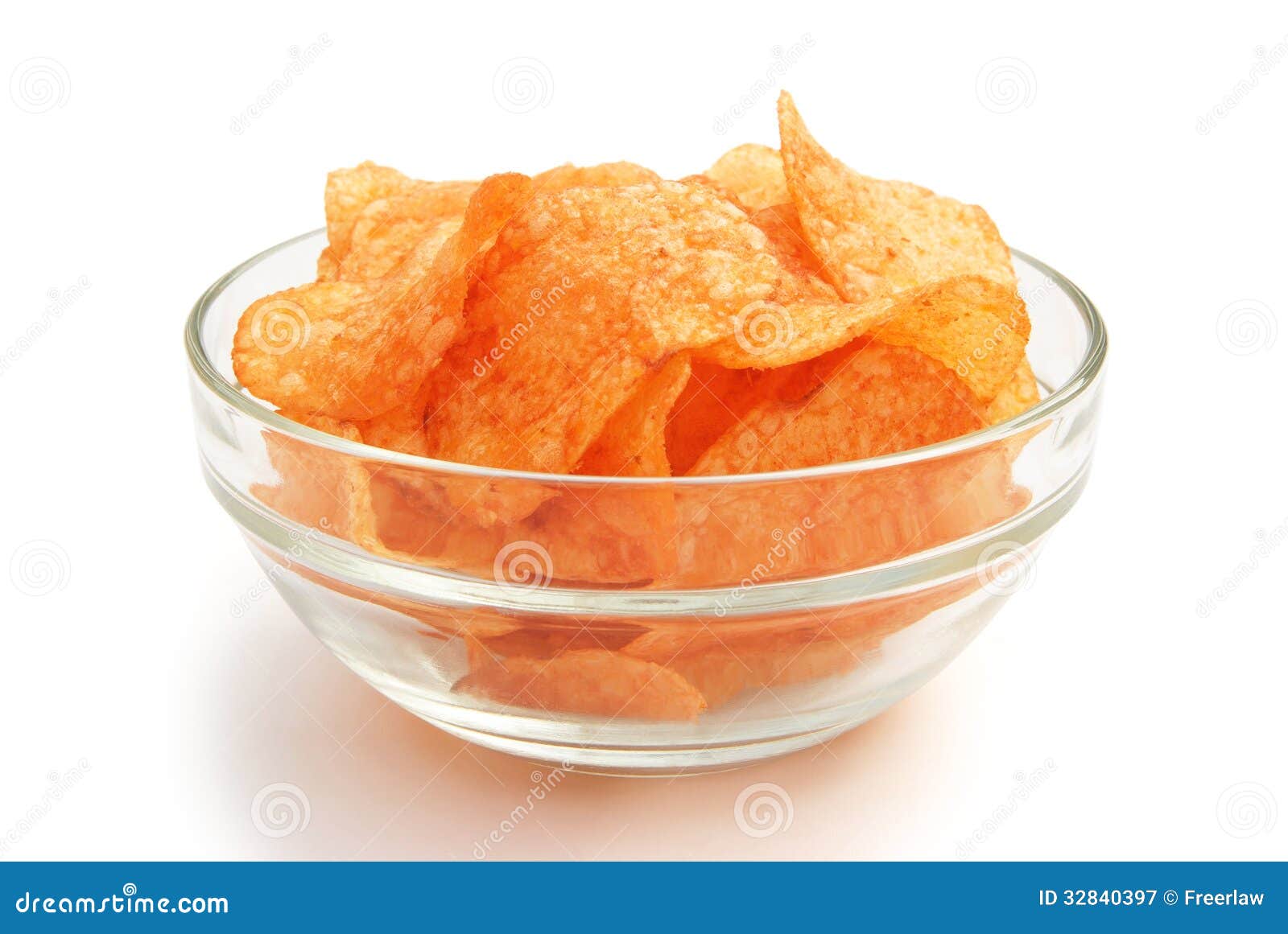 Potato chips stock image. Image of salty, potato, glass 32840397
