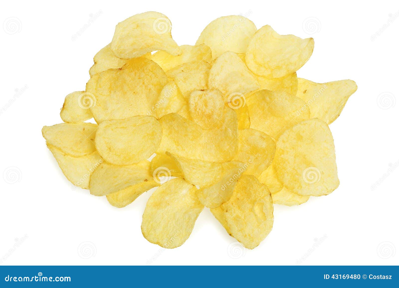Potato chips stock photo. Image of salty, fattening, chips 43169480