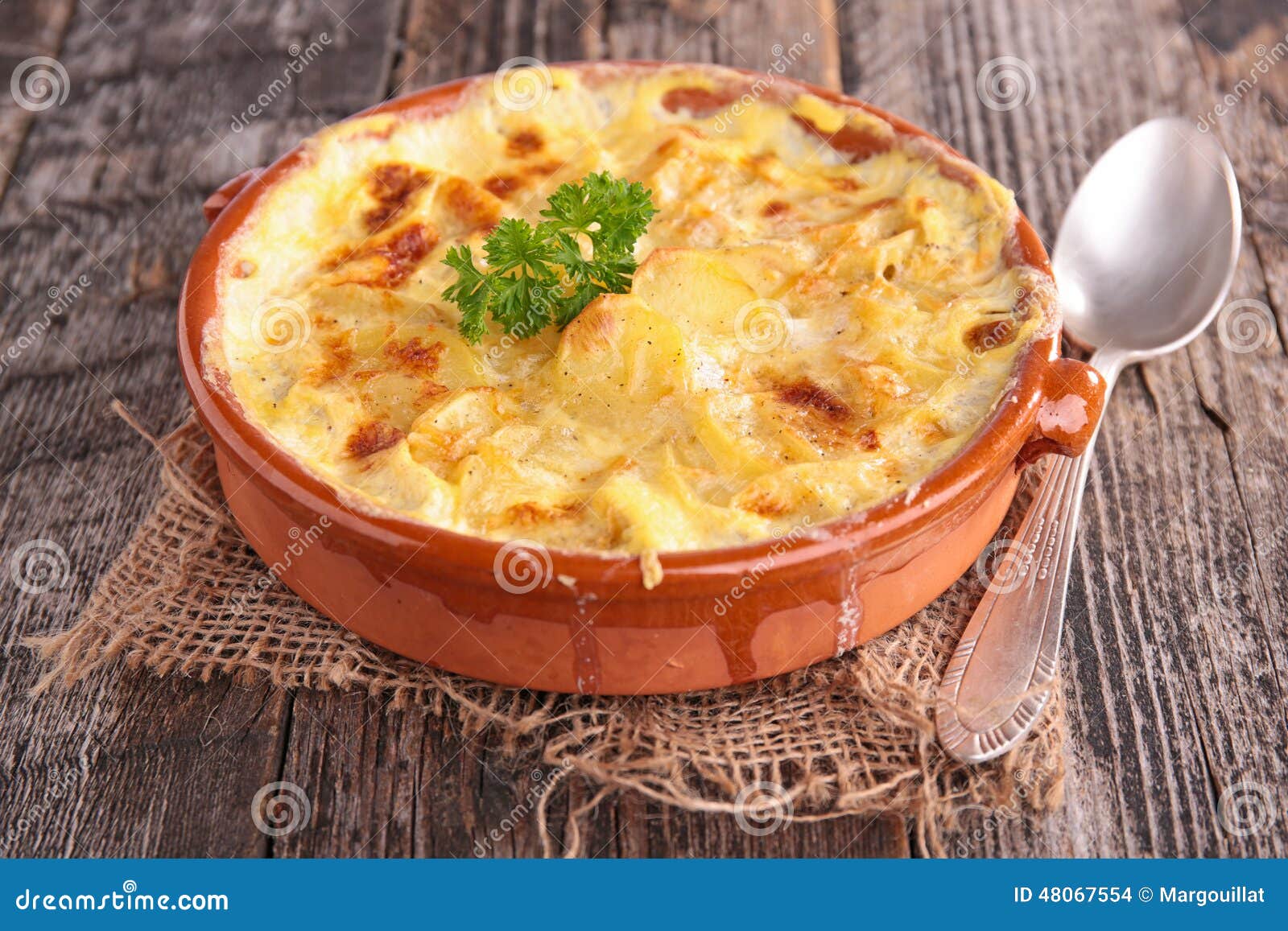 Potato gratin stock photo. Image of tradition, close 48067554