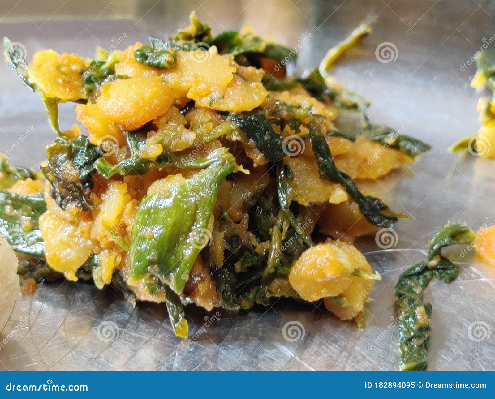 Potato Indian cuisine stock image. Image of aryan, dish - 182894095