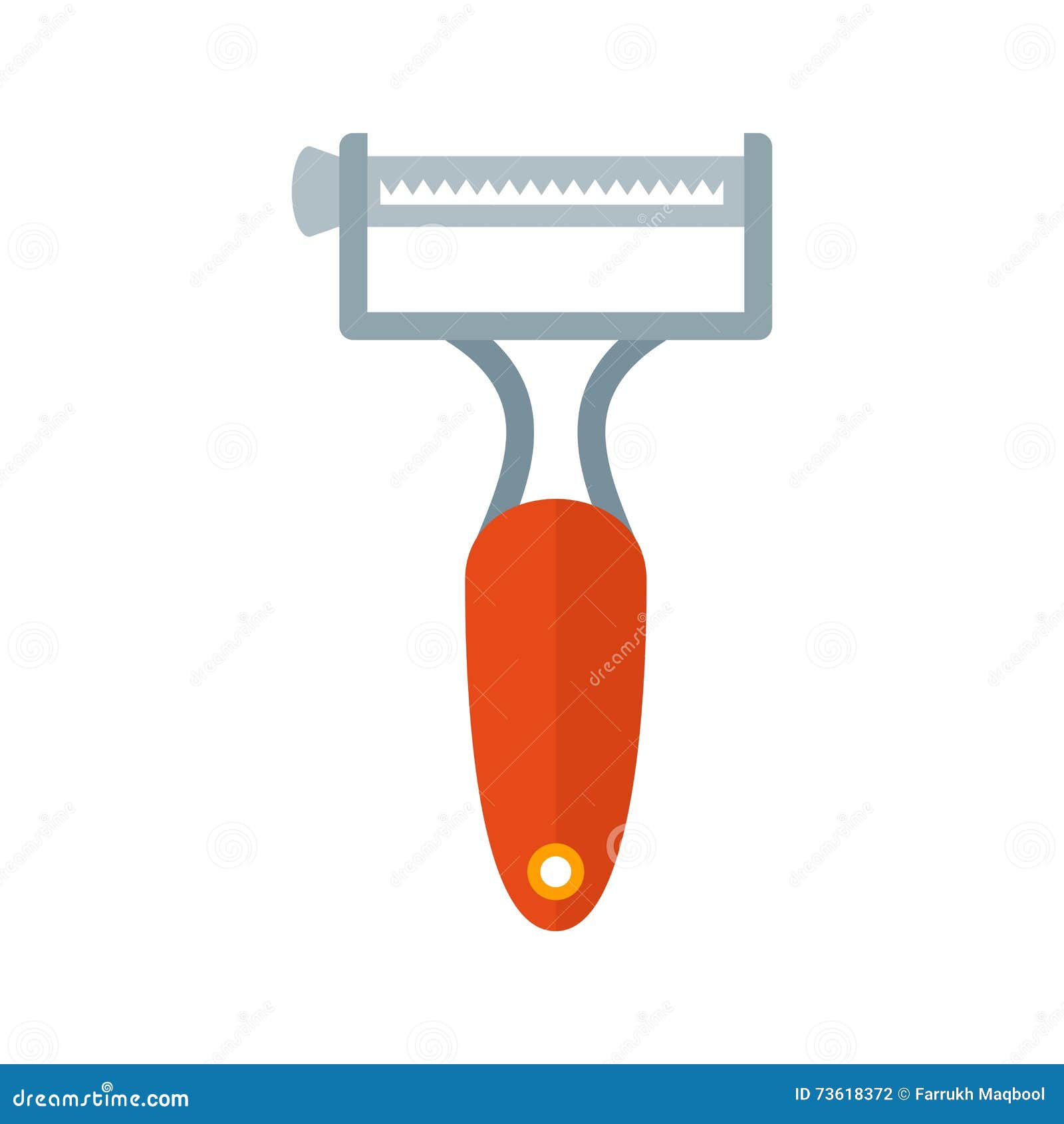 Potato Peeler stock vector. Illustration of stainless 73618372