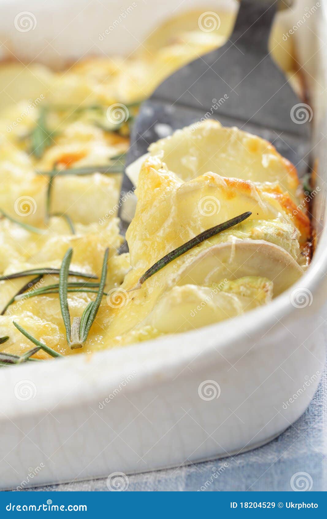 Potato and turnip gratin stock image. Image of melt, casserole 18204529