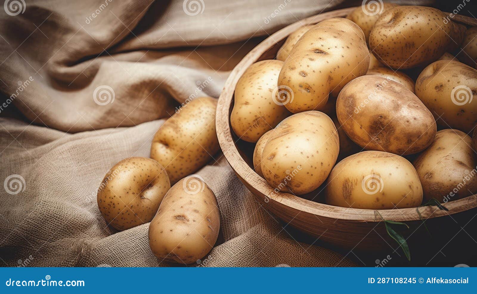 Carbohydrate Source Potatoes Stock Image Image of agriculture
