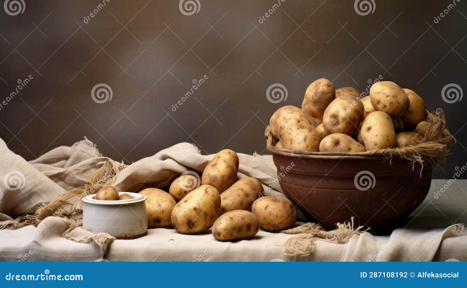 Carbohydrate Source Potatoes Stock Illustration Illustration of ripe