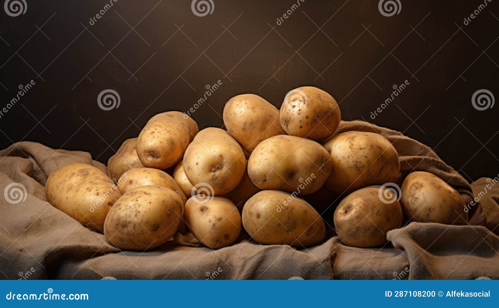 Carbohydrate Source Potatoes Stock Illustration Illustration of ripe