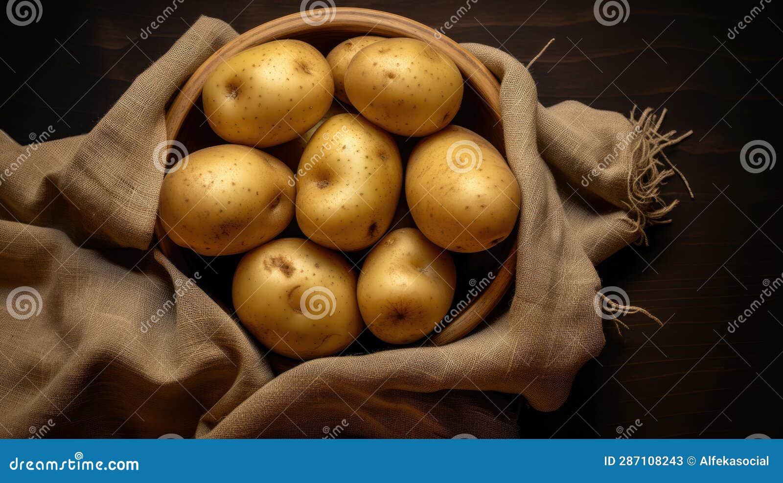 Carbohydrate Source Potatoes Stock Illustration Illustration of ripe