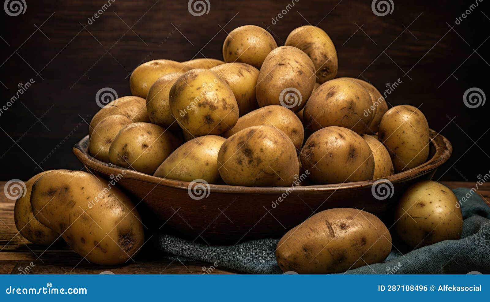 Carbohydrate Source Potatoes Stock Illustration Illustration of bunch, potatoes 287108496