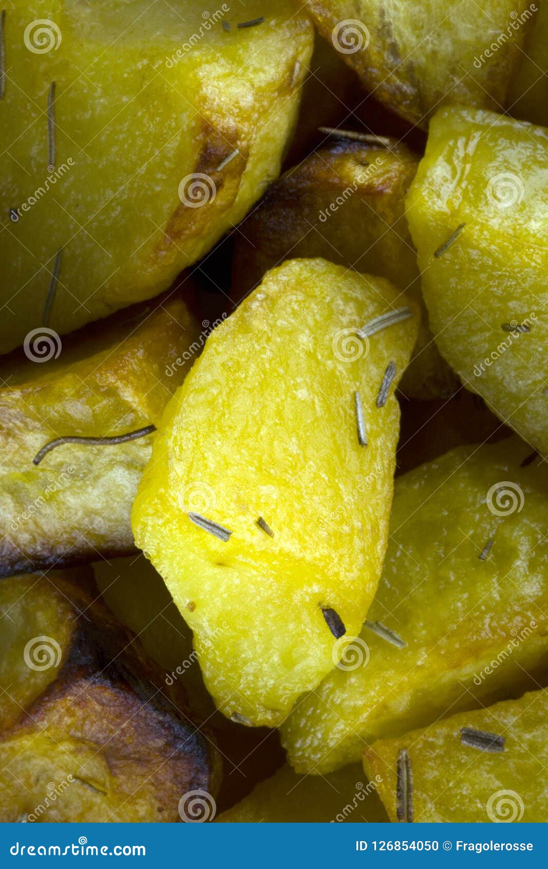 Potatoes Cooked in the Oven Stock Photo Image of fried, packet 126854050