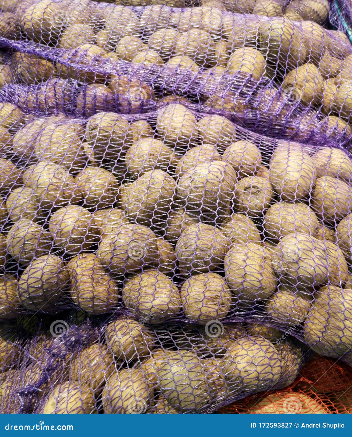 Potatoes on the Counter in the Store Stock Image Image of healthy