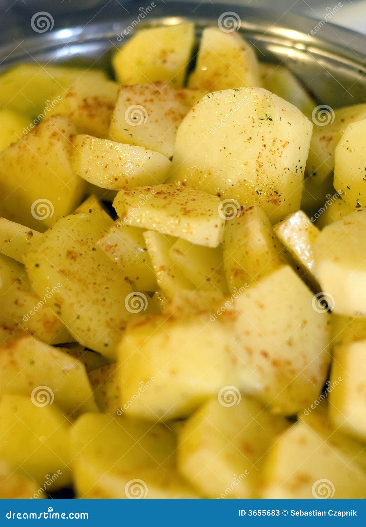 potatoes and paprika
