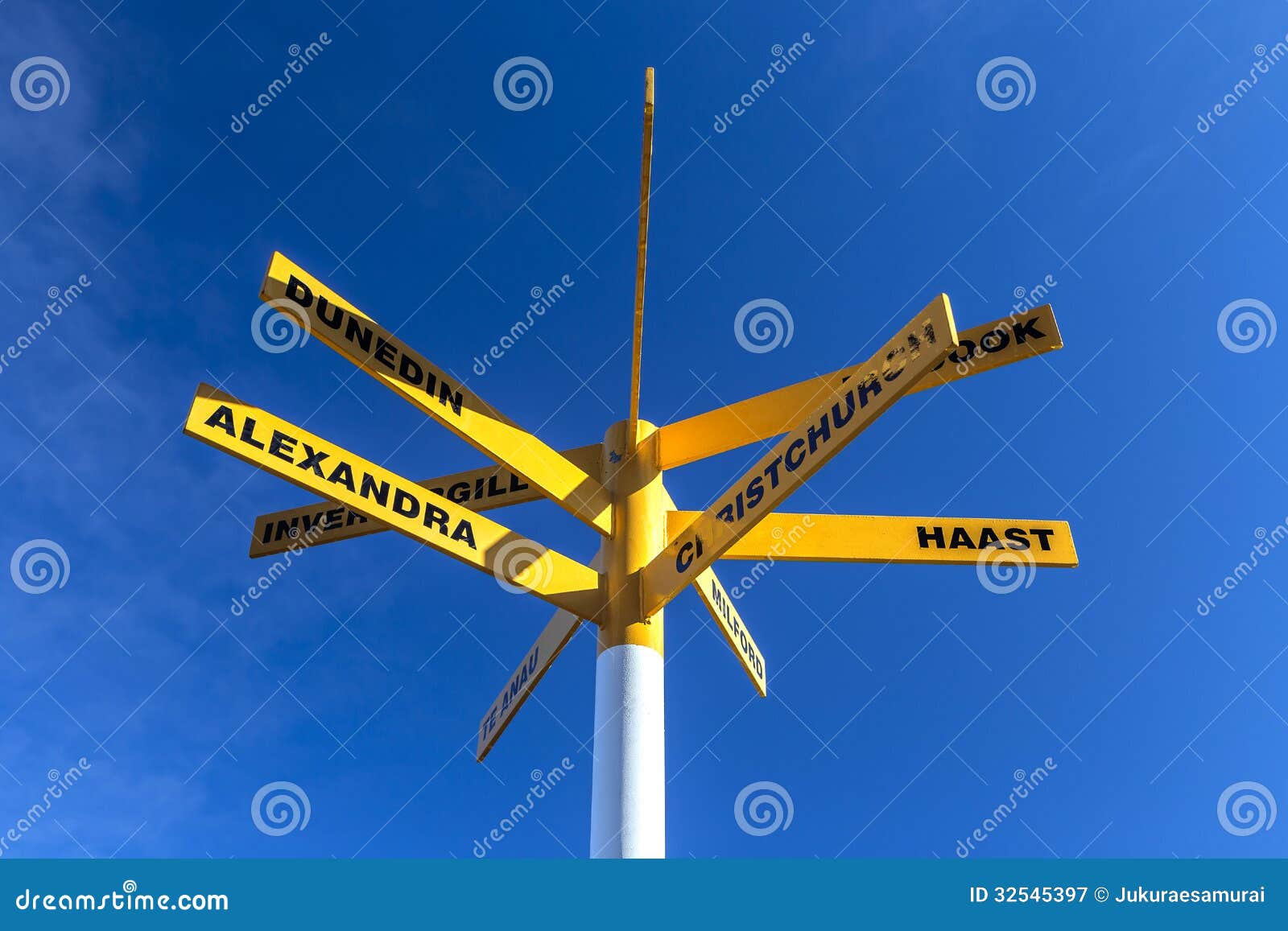 Poteau Indicateur De Route De Directions Image stock Image du