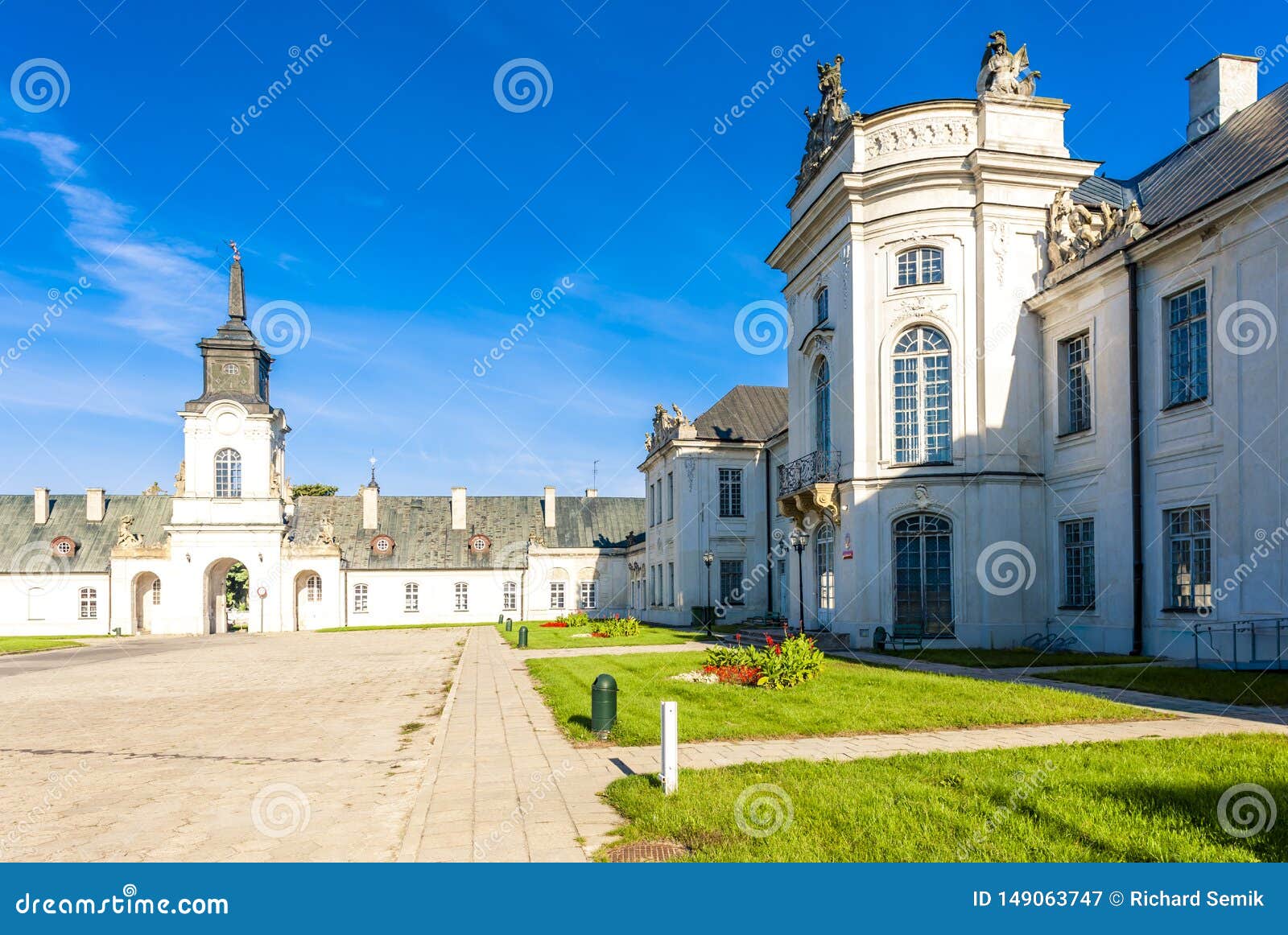 potocki family palace, radzyn podlaski, lublin voivodeship, pola