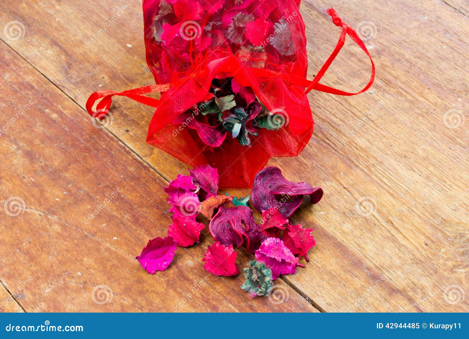 A Potpourri Sachet on Table Stock Image Image of aroma, fabric 42944485