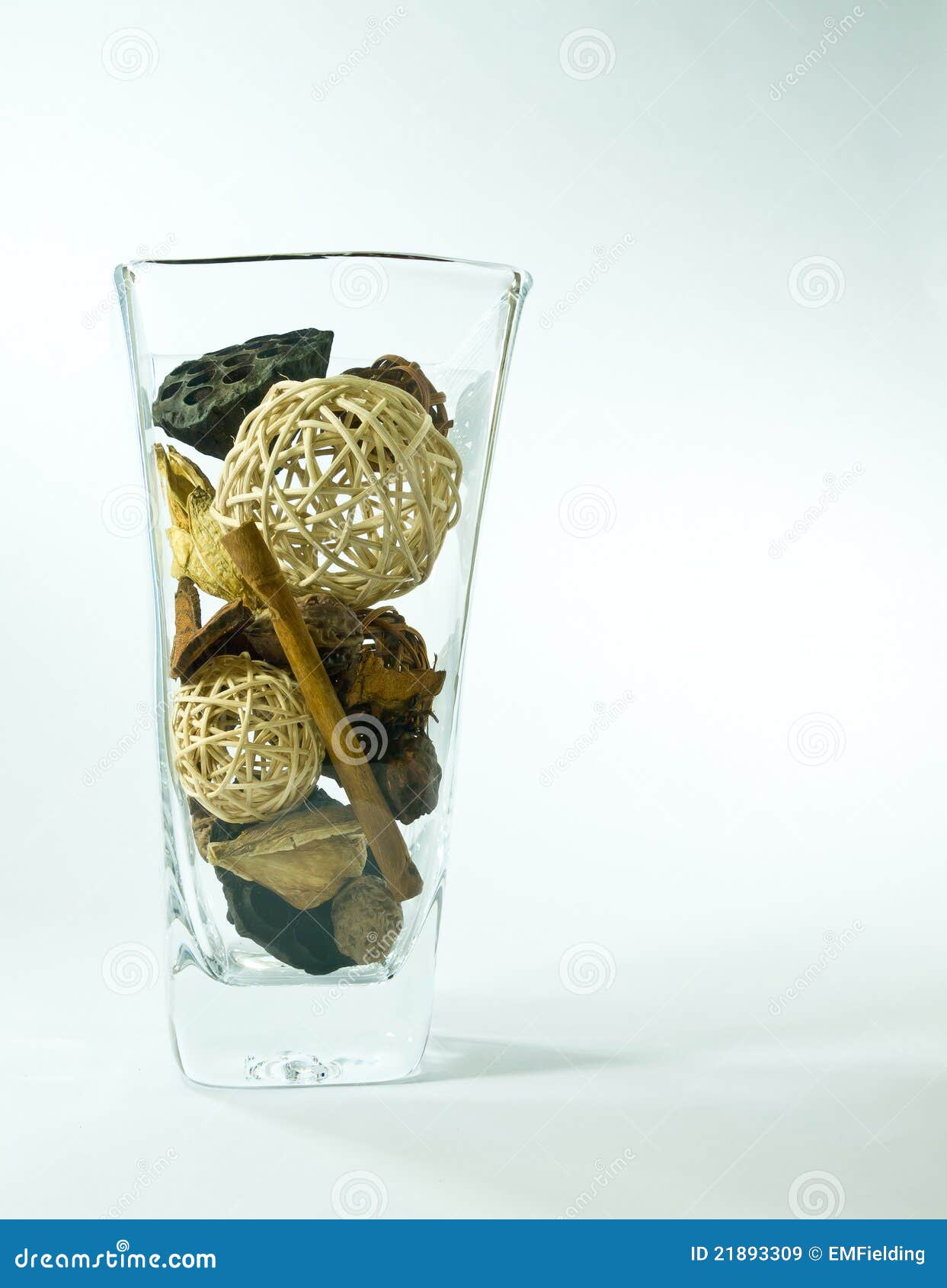 Potpourri in vase stock image. Image of smell, soothing 21893309