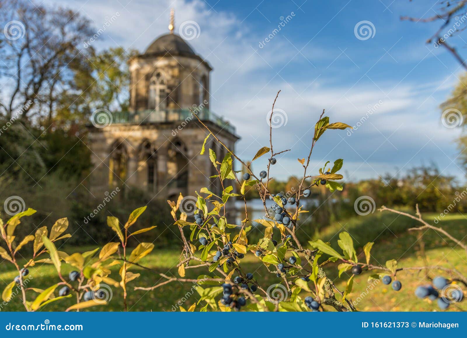 Gothic Library Gotische Bibliothek In The Park New Garden Neuer