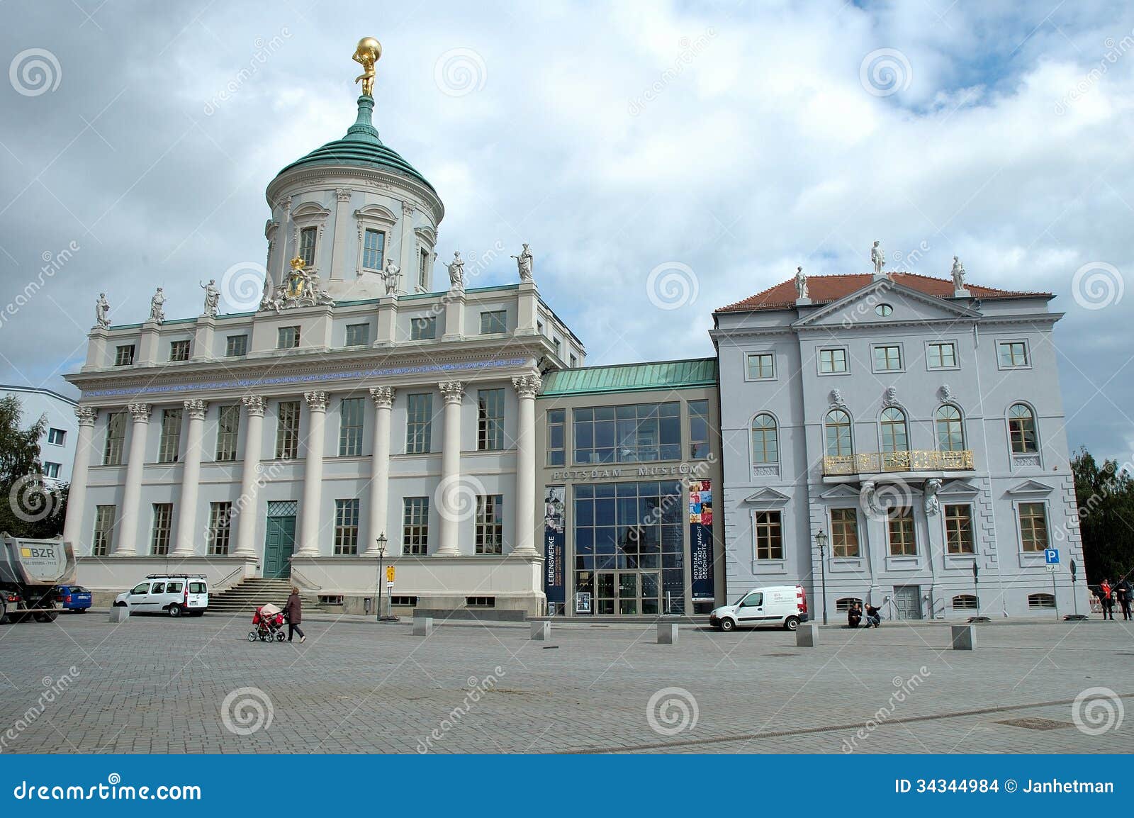 Potsdam Museum editorial stock image. Image of monument 34344984