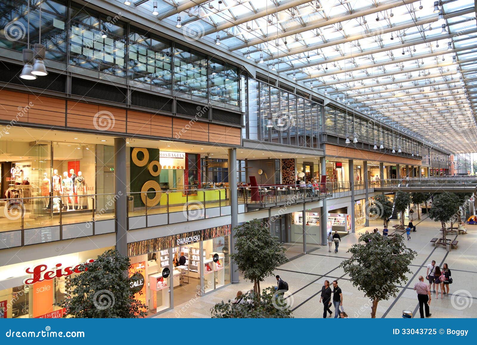 Potsdamer Platz Arkaden Shopping Mall In Berlin Editorial Image