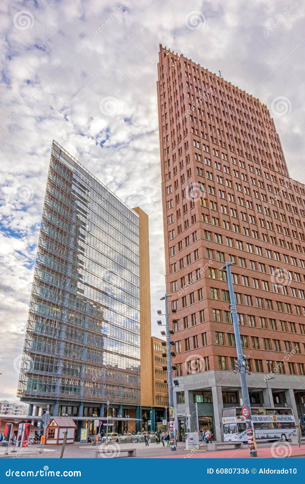 Potsdamer Platz, Financial District of Berlin, Germany. Editorial Photo Image of europe