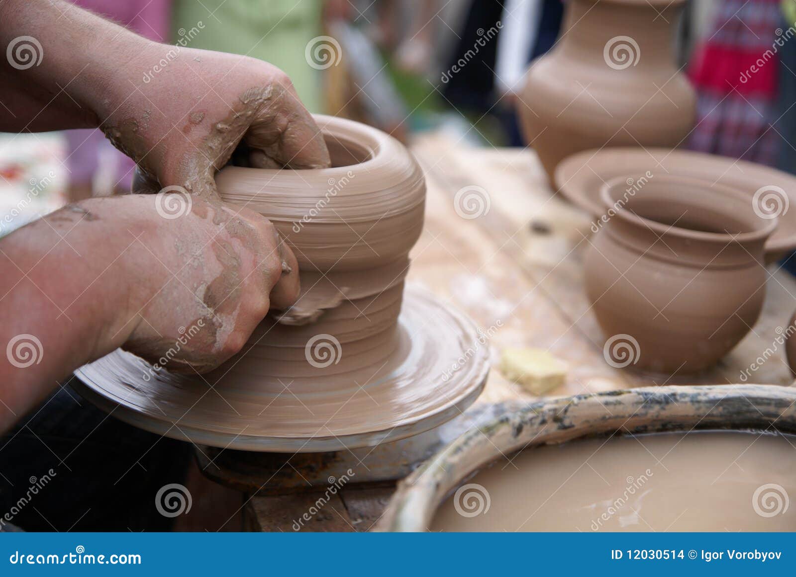 Potter hands stock photo. Image of folk, hands, craft 12030514