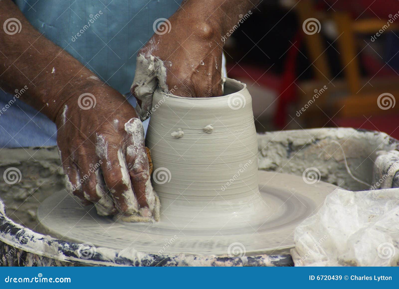 Potter s Wheel 1 stock image. Image of carolina, hobby 6720439