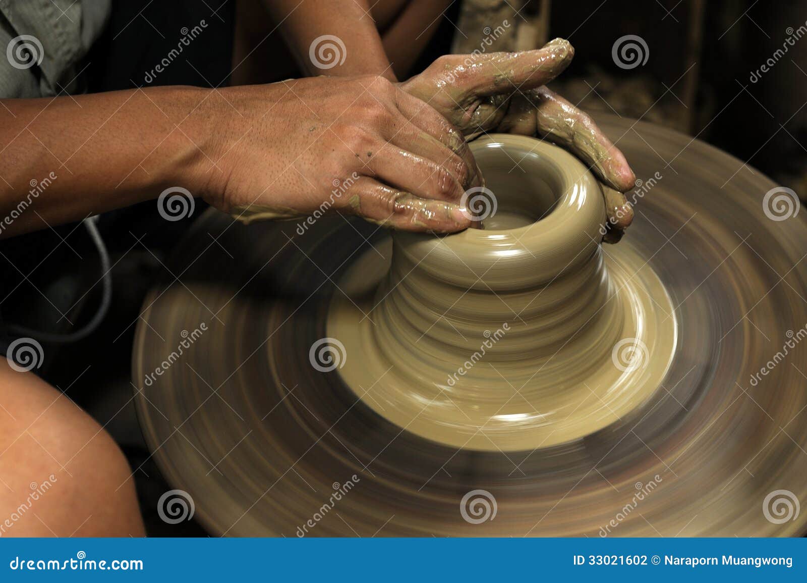 Pottery stock photo. Image of clay, bowl, artist, perception 33021602